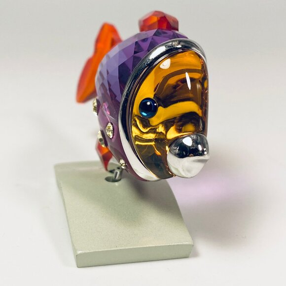 Swarovski Camaret Fish Crystal Paradise #626205 Retired STATUE FUCHSIA RAIN - Picture 5 of 8